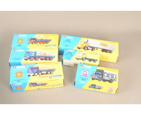 Corgi Classics Haulage Vehicles, a boxed collection of vintage vehicles, Famous Hauliers Around Britain, 21302 AEC Caledonian