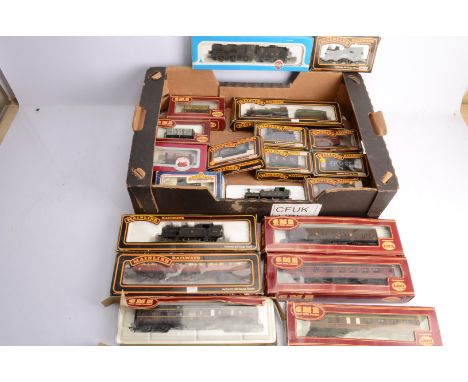 Mainline Airfix GMR Dapol and Bachmann 00 Gauge Locomotives and Rolling Stock, Mainline, BR black 0-6-0T 69001, 54155 BR blac