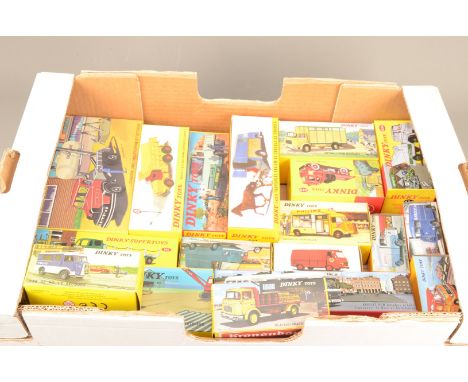 Atlas Edition Dinky Commercial Vehicles, a boxed collection, of vintage vehicles, 561 Camionette Citroen Glaces, 588 GAK Berl