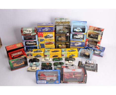 Modern Diecast Vehicles 1:43 Scale and Similar, vintage vehicles, military, emergency, commercial and private, boxed or cased