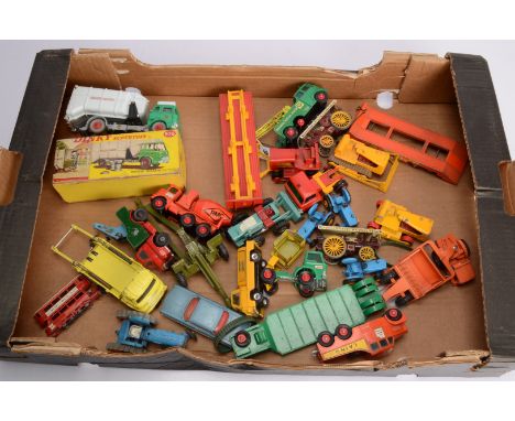 Postwar and Later Playworn Diecast Vehicles, vintage and modern, private and commercial vehicles, Dinky includes boxed 978 Re