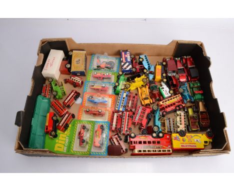 Modern Diecast Vehicles, vintage and modern private and commercial vehicles, seven bubble packed and carded Dinky Hong Kong m