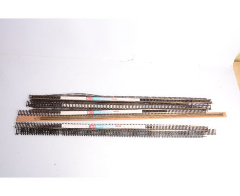 Peco 00 Gauge Points and long Straights, ST 242 R/H Curved Points (6) and ST 243 L/H Curved Points (4) and 54411-3 R/H short 