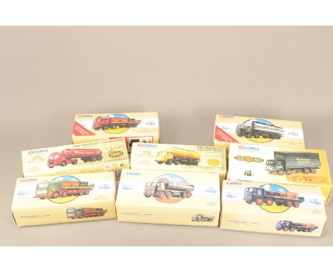 Corgi Classics Brewery Haulage Vehicles, a boxed collection of vintage vehicles, Brewery Collection, 09801 ERF John Smiths, 2