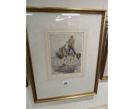 Signed Limited Edition Fishing prints - Henry Wilkinson (3)