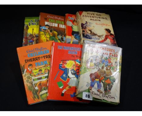     A Bundle Of Seven Vintage Enid Blyton Books                                     