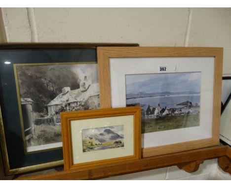 An Open Edition Kyffin Williams Print Of Penrhyn Du Etc (3)