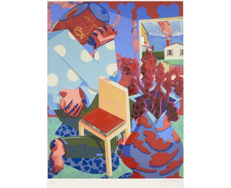 Sickboy, British b.1980 - Live Manual; archival giclée with screenprinted spot varnish overlay on Somerset velvet 300gsm stoc