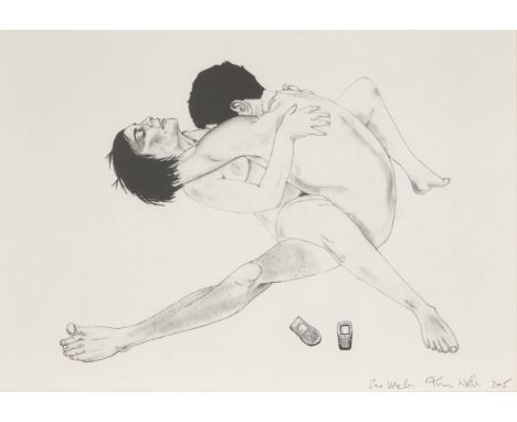 Tim Noble and Sue Webster,British b.1966-, b.1967-Phone Sex, 2005;lithograph on wove,signed and dated in pencil,sheet: 29.5 x