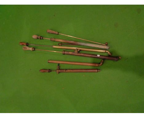 A COLLECTION OF VINTAGE GARDEN SPRAYERS 