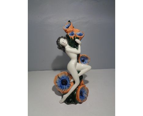 A CARLTON WARE FIGURINE THE CARLTON GIRL 