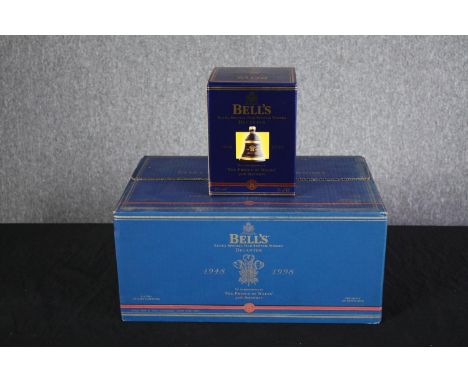 Bell's Whisky. An unopened case of six presentation decanter bottles. Special edition, issued 1988 to commemorate the birth o