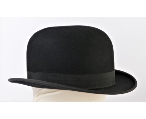 Dunn &amp; Co, The Perfectus Hat, Bowler, size 7. Light in weight and perforated, the holes being too small to be obvious yet