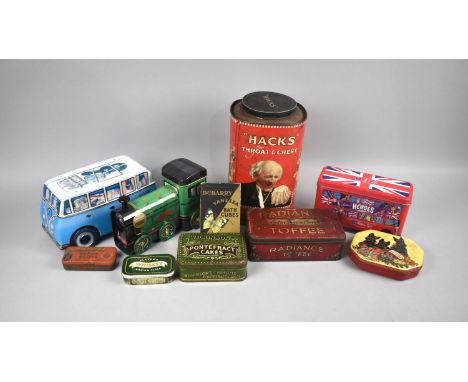 A Collection of Vintage and Modern Tins 