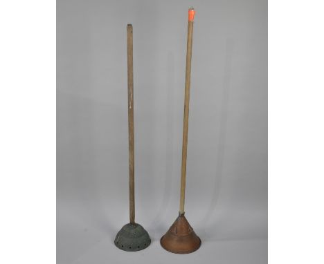 Two Vintage Copper Possers 