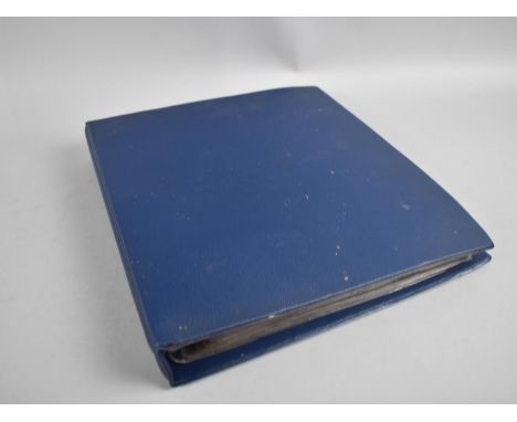 A Ring Binder Coin Album Containing British and Foreign Coins to include Churchill Crown Etc 