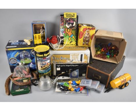 A Collection of Various Vintage and Modern Toys and Games 
