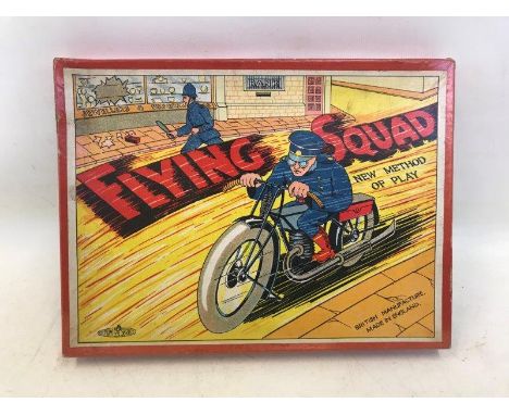 A rare Flying Squad motorcycle board game, Glevum Series.