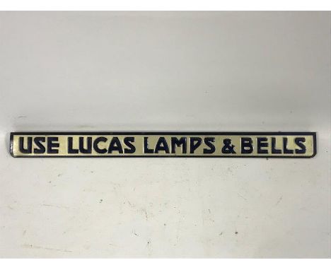 A Lucas Lamps and Bells shelf strip. 