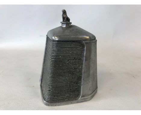 A rare Armstrong Siddeley promotional match striker/inkwell, by repute a trade gift given to drivers at the end of the Cotswo