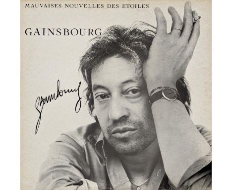 Serge GAINSBOURG (1928.1991)Mauvaises nouvelles des EtoilesAlbum 33 tours édité par Philips en 1981, enrichi d’une magnifique