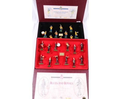 Two Britains limited edition model soldiers sets; 5391 The United States Army Band of Washington D.C. 10 piece number 3368 of