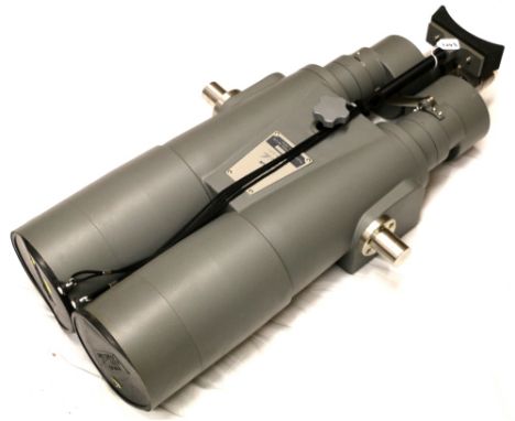 Pair of Japanese Fuji Mei Bo 25 x 150 2.7° ships binoculars no: 22A4317   CONDITION REPORT:  Optics great, very clean and cle