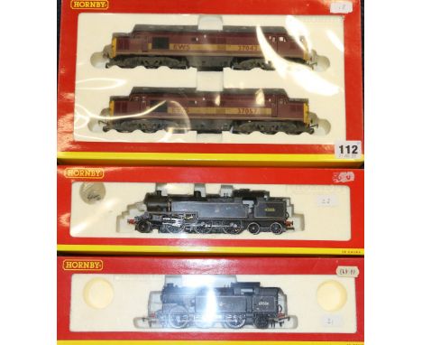 Hornby OO gauge model railways to include R2223 2-6-4 Fowler locomotive 42355 black, 0-6-2 locomotive 69506 BR black R2255 EW