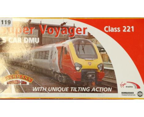 Bachmann Branch-Line 32-625 class 221 Virgin Supper Voyager 5 car unit, boxed