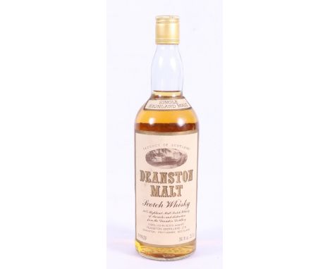 DEANSTON no age statement Highland single malt scotch whisky 70° 26% fl oz 75.5cl