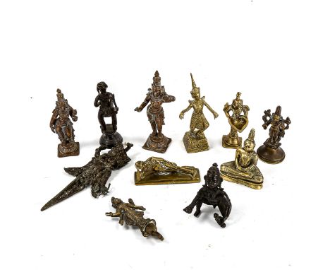 A group of Indian bronze deities (11) 