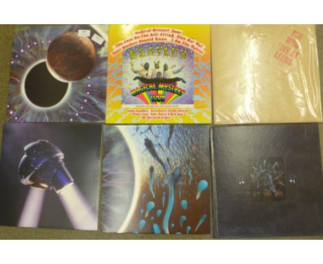 The Beatles Magical Mystery Tour LP, near mint, The Who Live At Leeds red lettering, with inserts, A1/B1 pressing, cover and 