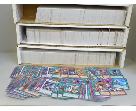 Approximately 3600 Yu-Gi-Oh cards, first editions including rares 