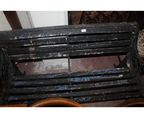 A GARDEN BENCH A/F