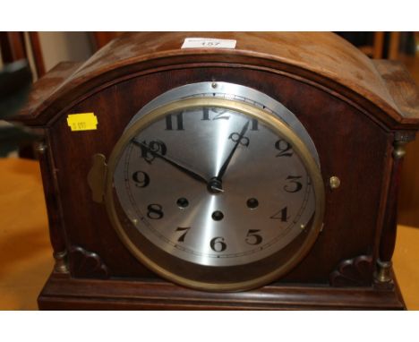 A MANTEL CLOCK 