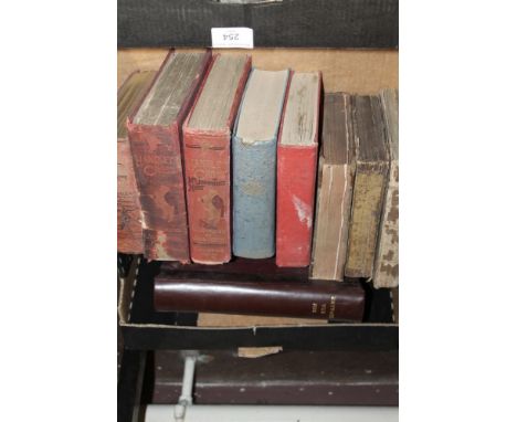 A BOX OF HUNTING RELATED BOOKS to include Handley Cross, Thomas James Arnold - 'Reynard The Fox', 1887 etc  (10)Condition Rep