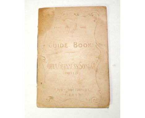 An early 20th Century Guinness Guide Book, with embossed covers