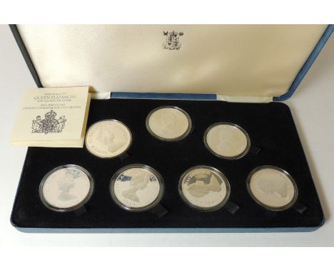 ROYAL MINT - 1980 Queen Mother 80th Birthday in original case with small leaflet (7 in case)