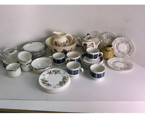 Quantity of China - Quimper Teapot and Midwinter etc 