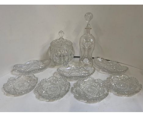 Decanter and Other Glassware 
