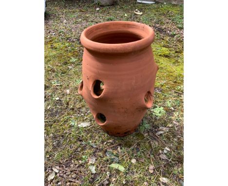 Terracotta Strawberry Planter 