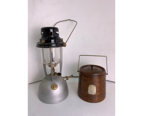 Storm Lantern and Biscuit Barrel (A/F) 