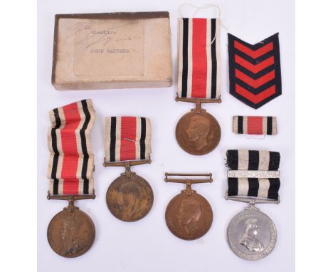 George VI Cheshire Special Constabulary Medal, being the bronze Faithful Service in the Special Constabulary medal awarded to