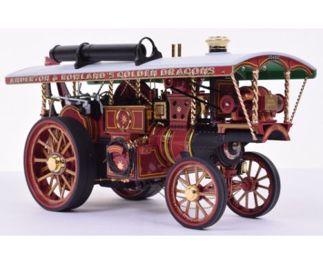 Midsummer Models, unboxed 1:24 scale diecast model ‘Anderton & Rowlands Golden Dragon’s ‘ Traction Steam Engine, in Excellent