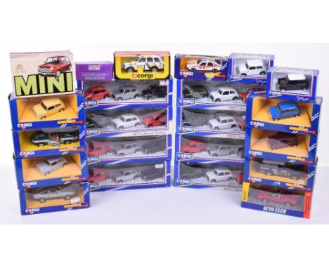 Selection of Corgi Die-Cast Models, including four Mini Special Editions 93735 sets and four Mini Special Editions 93715 sets