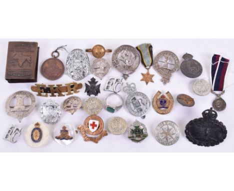 Selection of Various Badges, including 5 Clan badges, GPO Cap badge, Scottish Police cap badge, Elizabeth II West Midlands Po