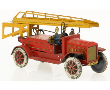Johan Distler Nuremberg Germany 1920-1930, missing 4 firefighters and inside ladder. Estimate: € 80 - € 150.