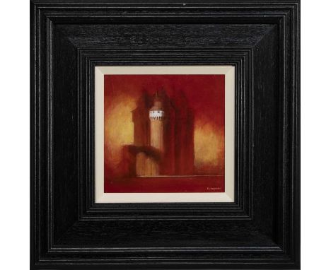 * MICHAEL DURNING PPAI PAI RSW (SCOTTISH b. 1970),CHATEAU RAMBURES, SOMMEacrylic on board, signed, titled versoimage size 21c