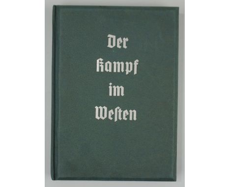 Raumbildalbum "Der Kampf im Westen - Die Soldaten des Führers im Felde" II.Band, 1940  Hrg. Hasso von Wedel und Henrich Hanse
