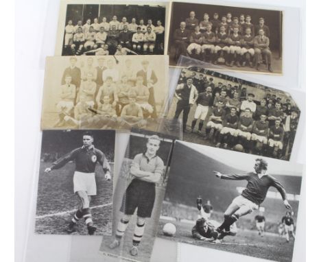 Postcards - Football. Colne FC 1909/10 team legend to rear and reference to playing Nelson v Everton in 1909/10. They beat Ne